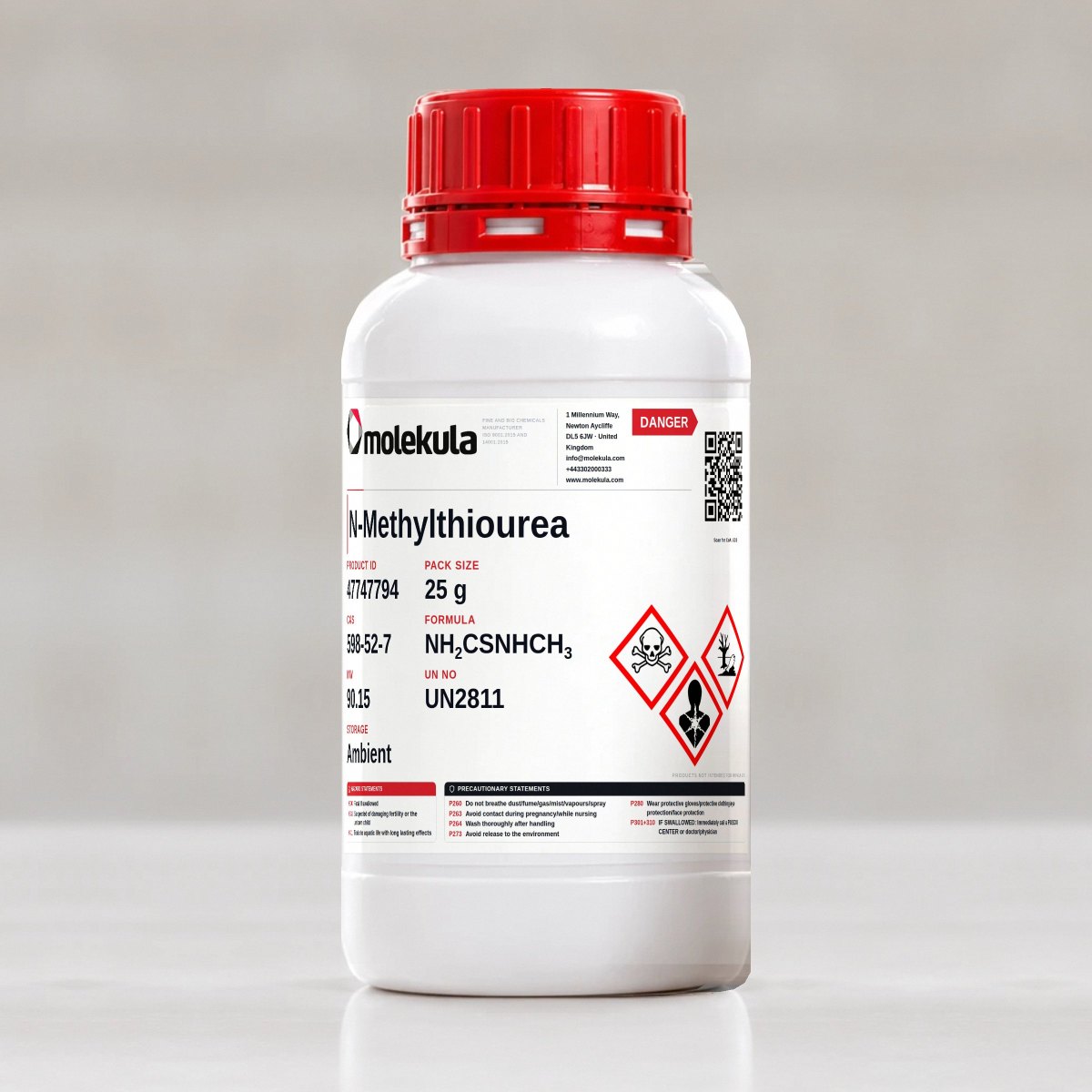 N-Methylthiourea, 25 g pack