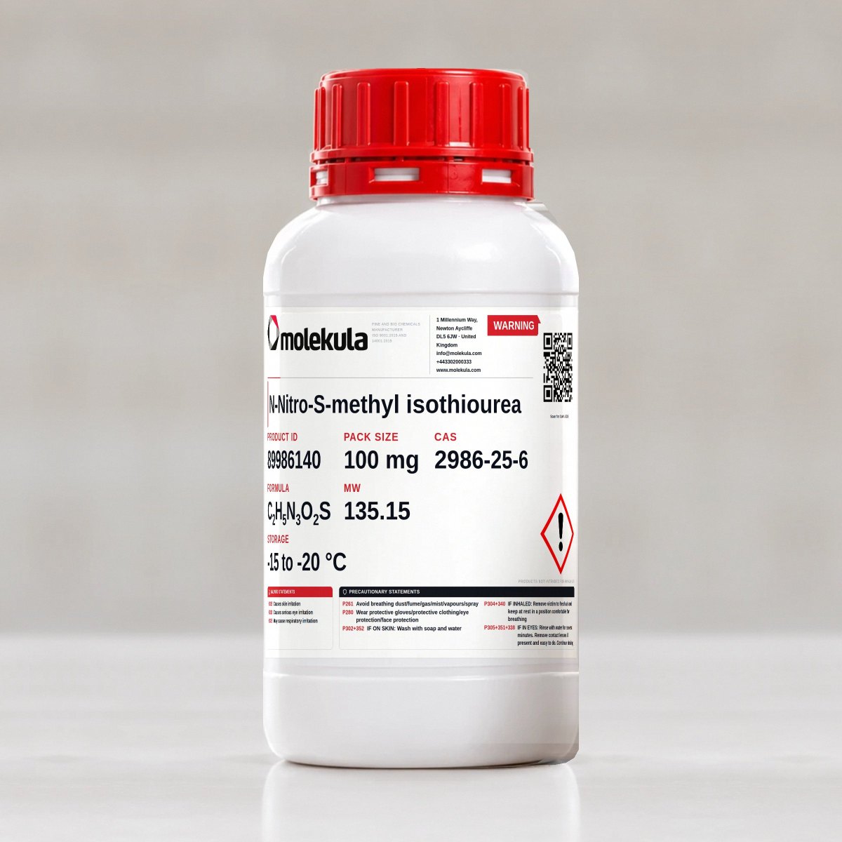 N-Nitro-S-methyl isothiourea, 100 mg pack
