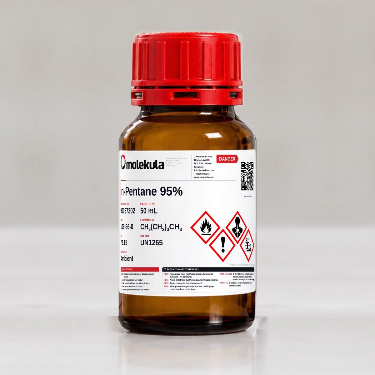 n-Pentane 95%, 50 mL pack