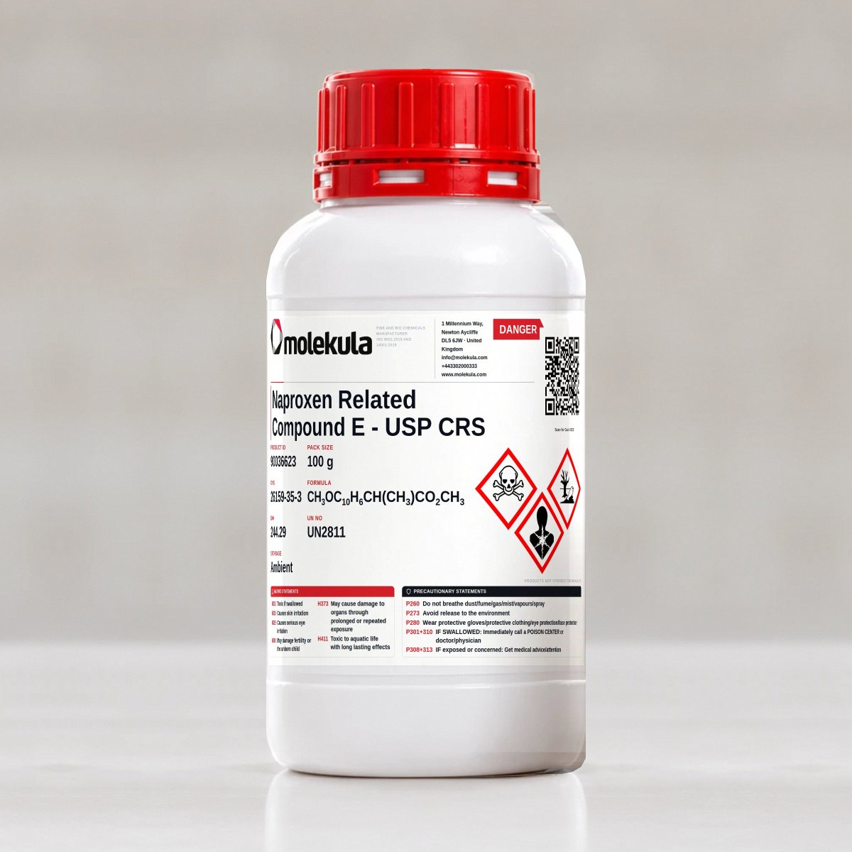 Naproxen Related Compound E - USP CRS, 100 g pack