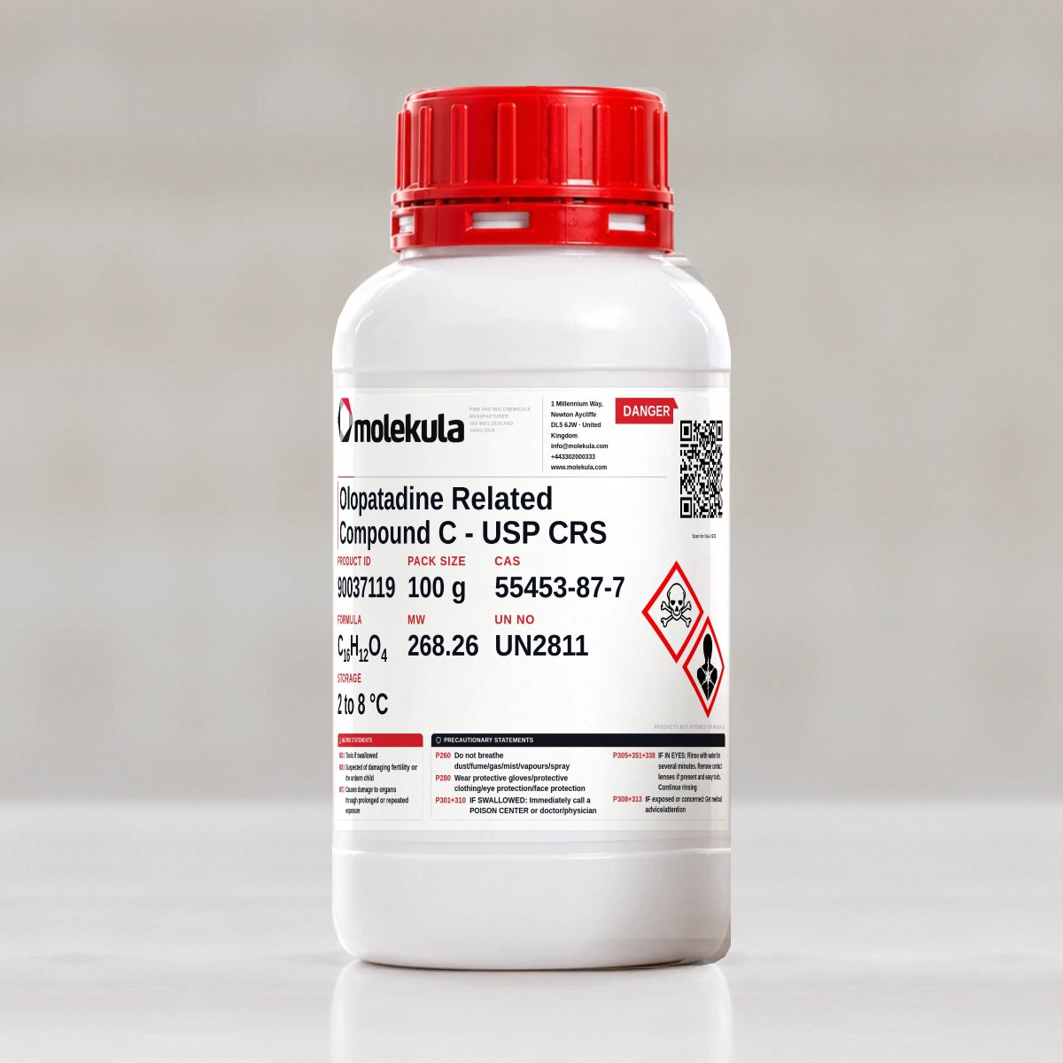 Olopatadine Related Compound C - USP CRS, 100 g pack