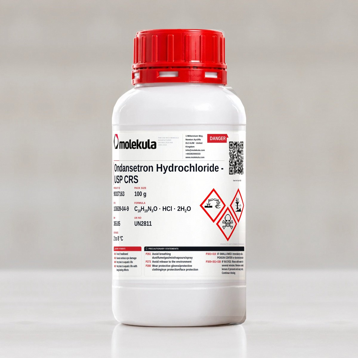 Ondansetron Hydrochloride - USP CRS, 100 g pack