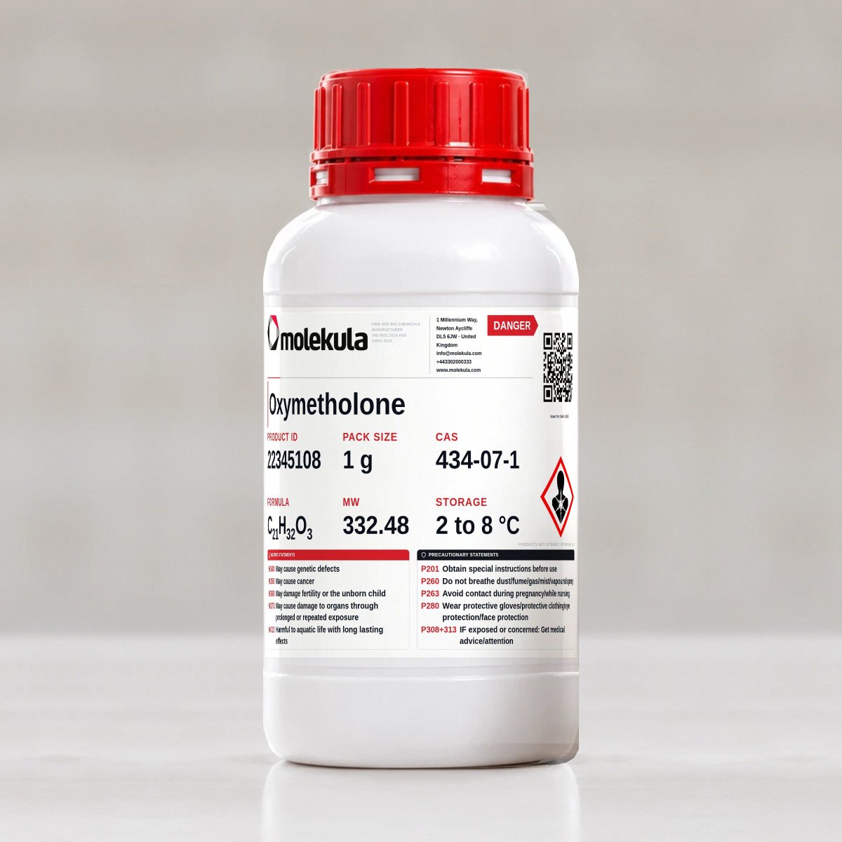 Oxymetholone, 1 g pack