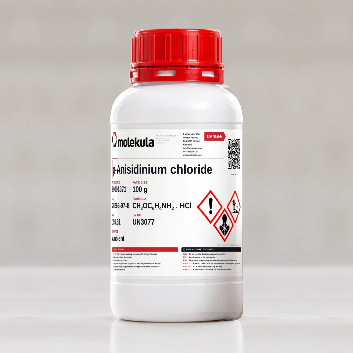 p-Anisidinium chloride, 100 g pack