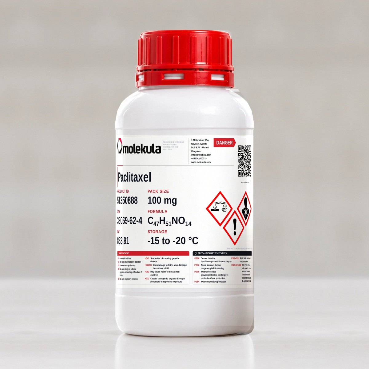 Paclitaxel, 100 mg pack