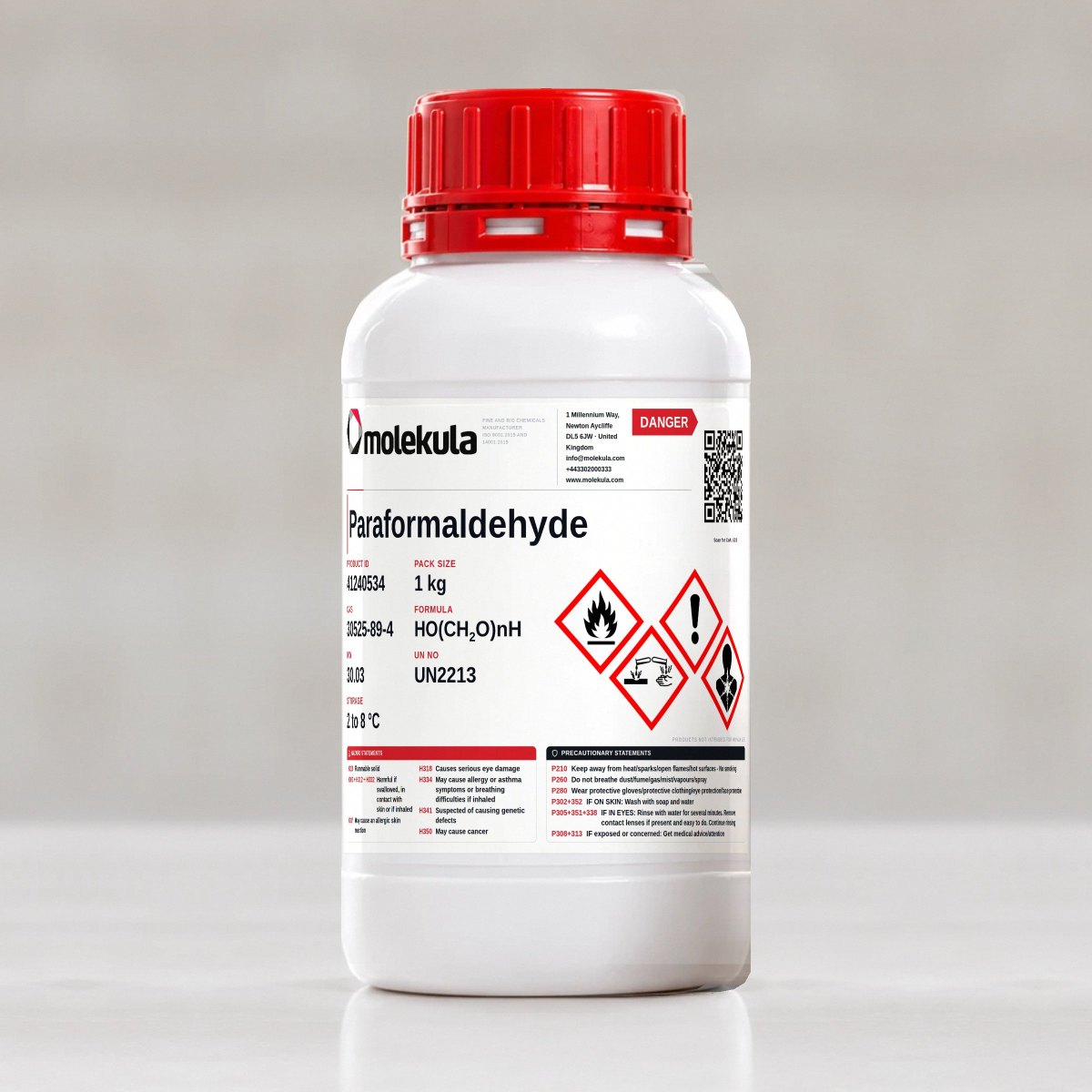 Paraformaldehyde, 1 kg pack