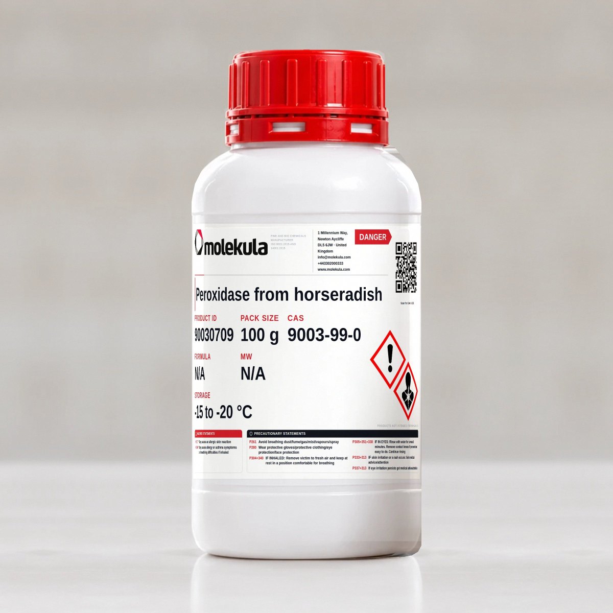 Peroxidase from horseradish, 100 g pack