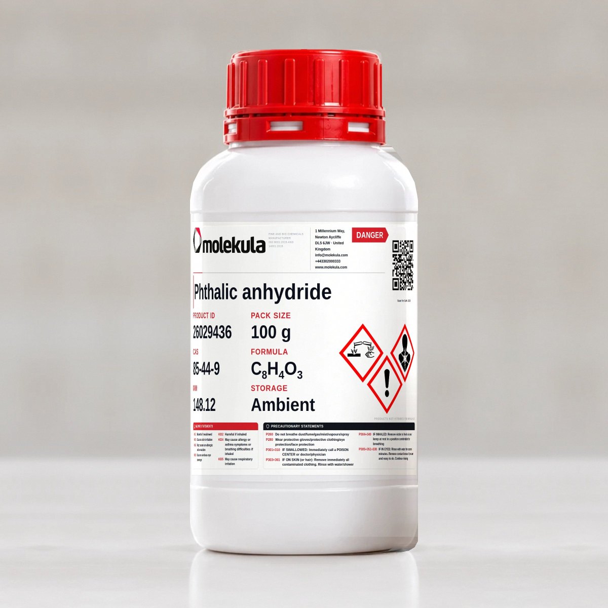 Phthalic anhydride, 100 g pack