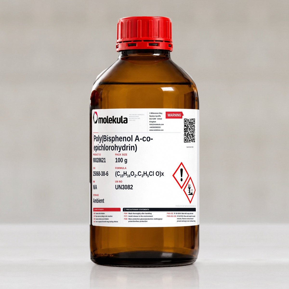 Poly(Bisphenol A-co-epichlorohydrin), 100 g pack