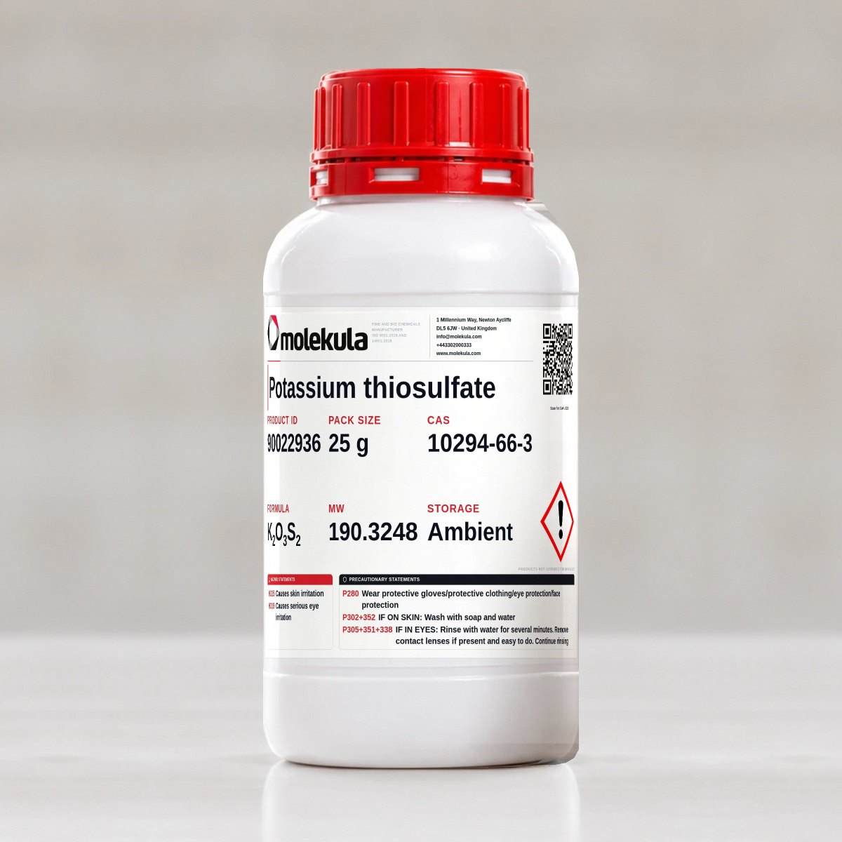 Potassium thiosulfate, 25 g pack