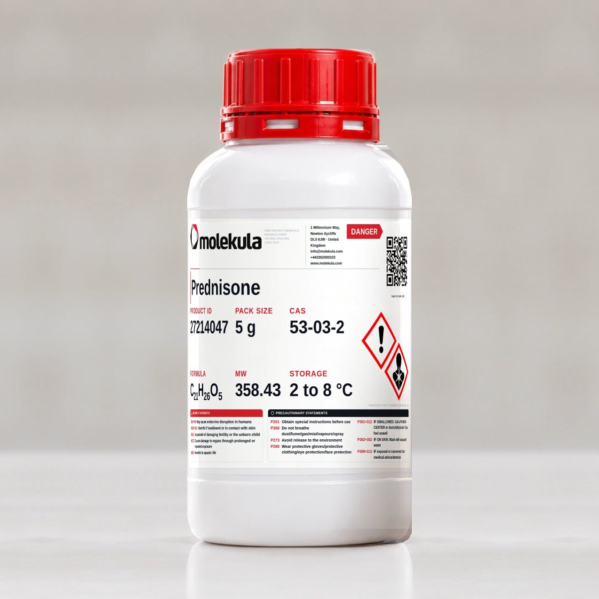 Prednisone, 5 g pack
