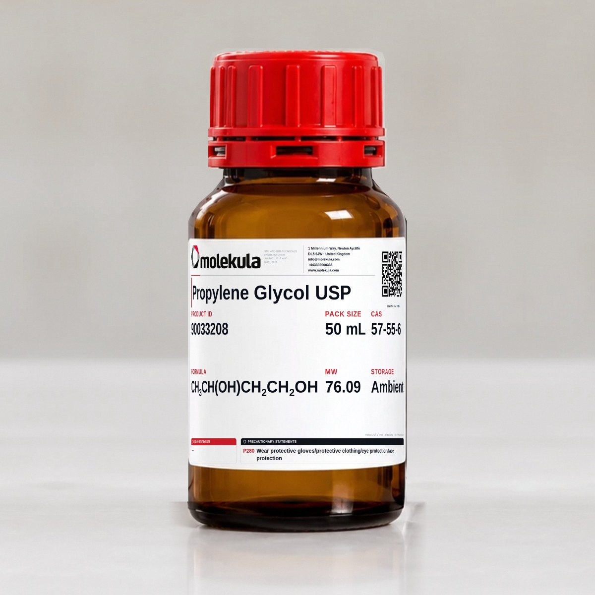 Propylene Glycol USP, 50 mL pack