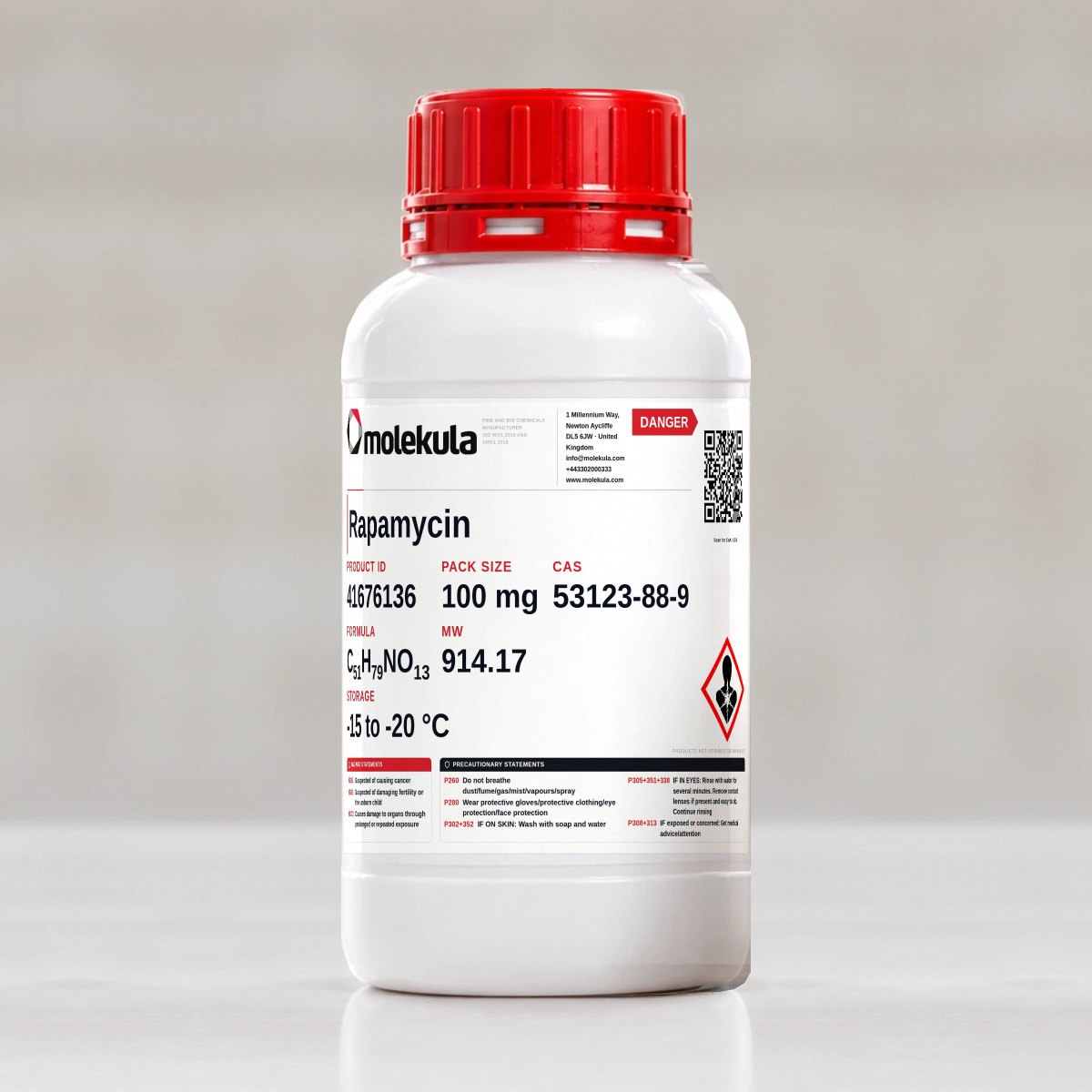 Rapamycin, 100 mg pack
