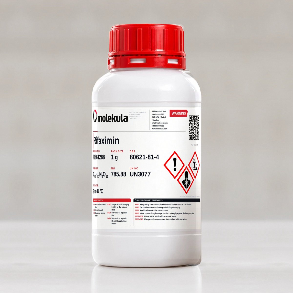 Rifaximin, 1 g pack