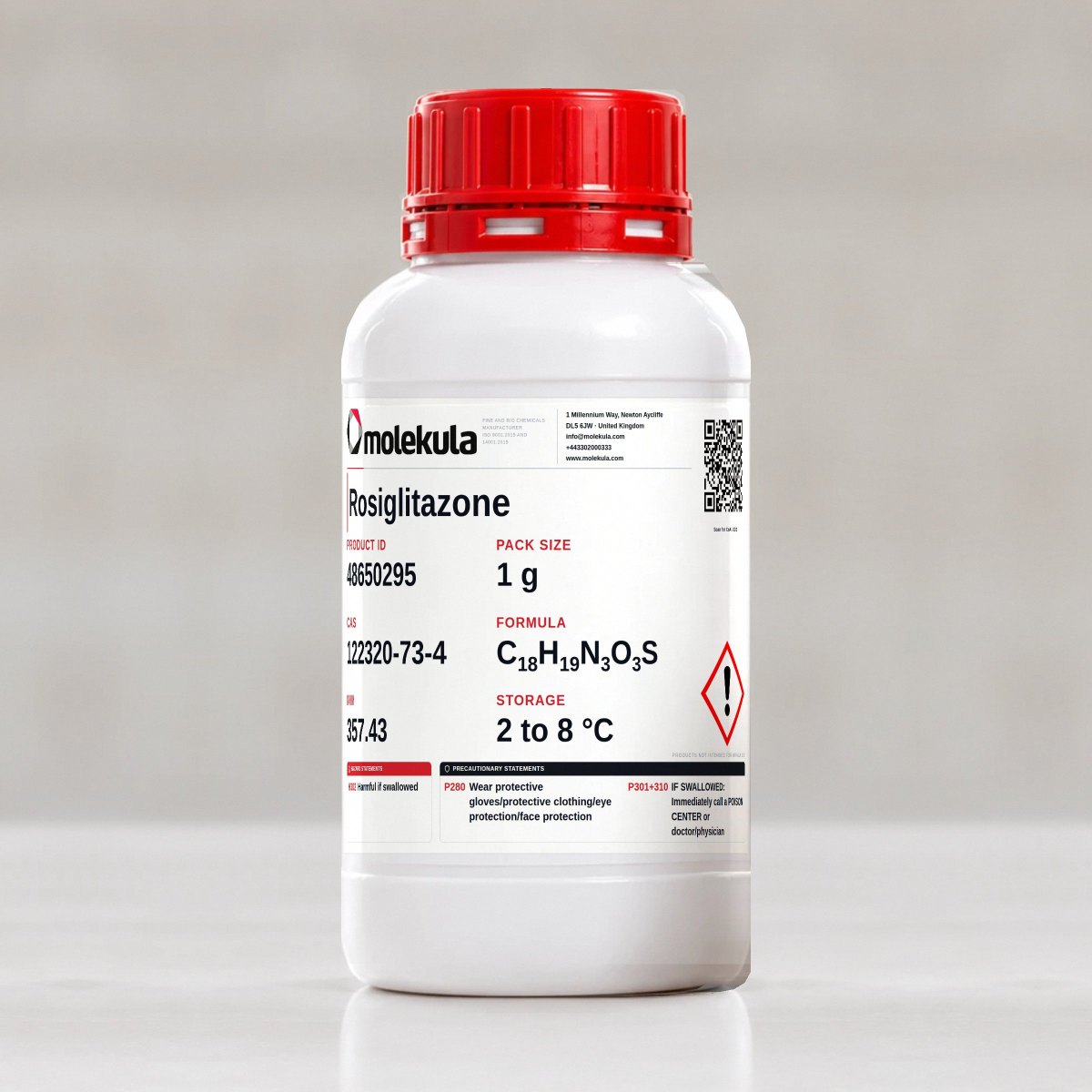 Rosiglitazone, 1 g pack