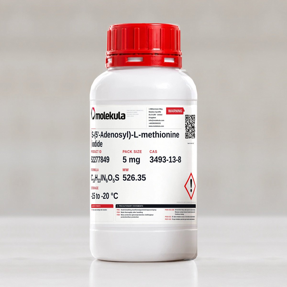 S-(5'-Adenosyl)-L-methionine iodide, 5 mg pack