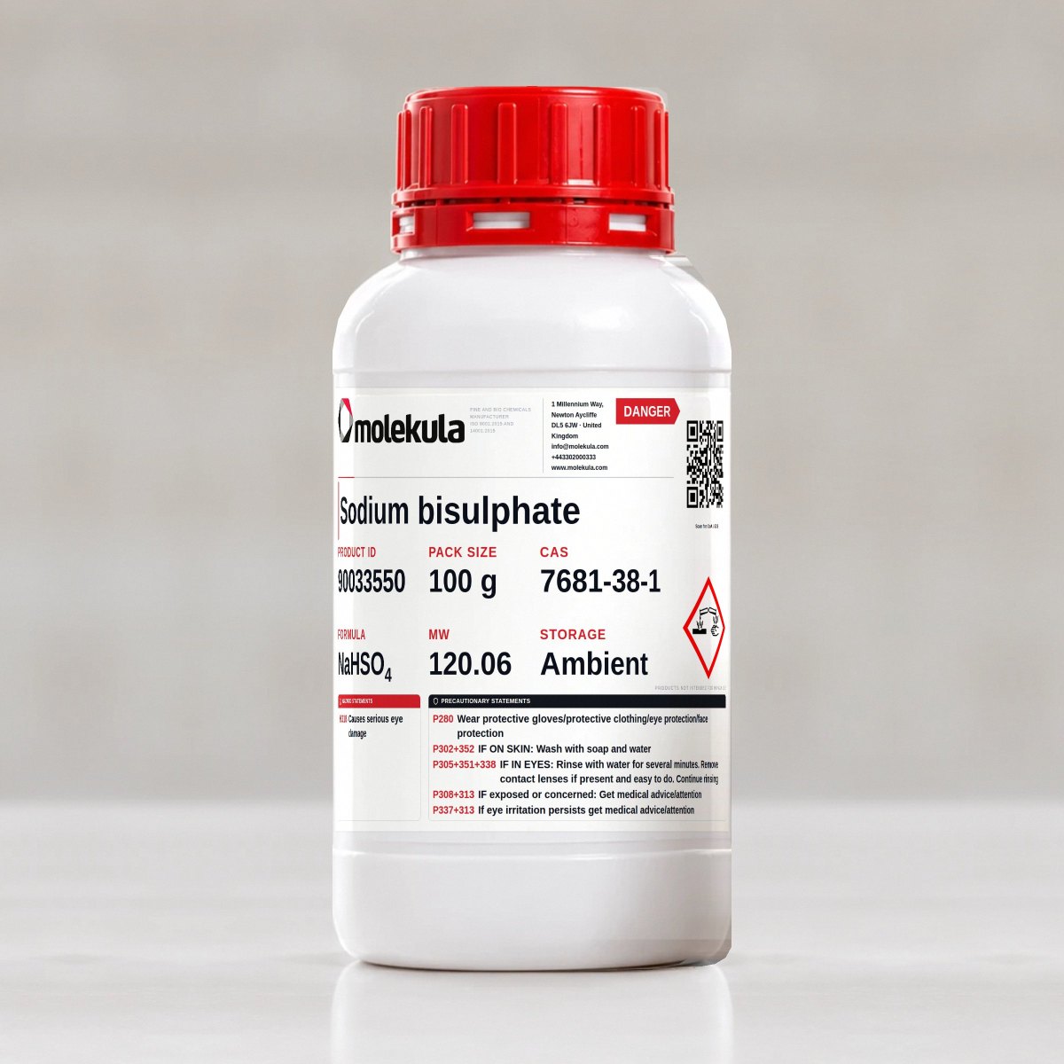 Sodium bisulphate, 100 g pack