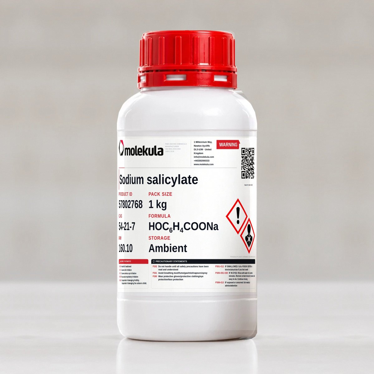 Sodium salicylate, 1 kg pack