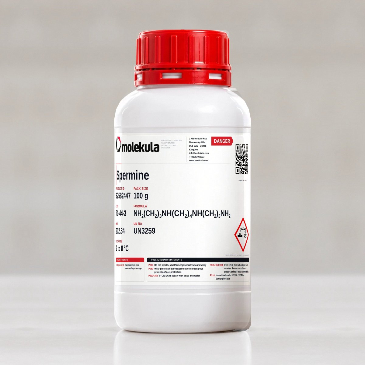 Spermine, 100 g pack