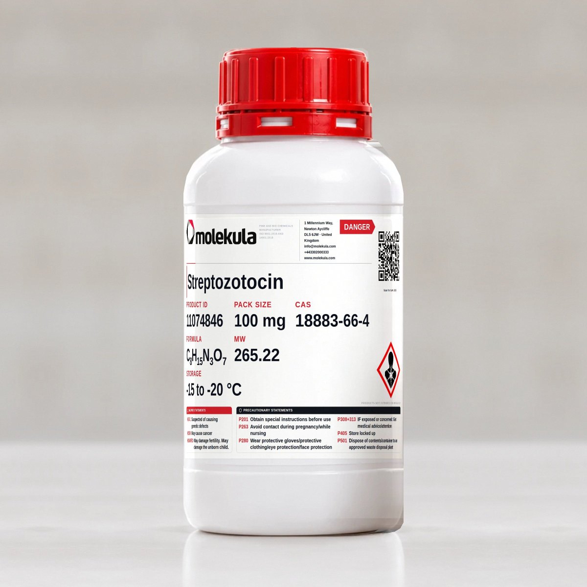 Streptozotocin, 100 mg pack