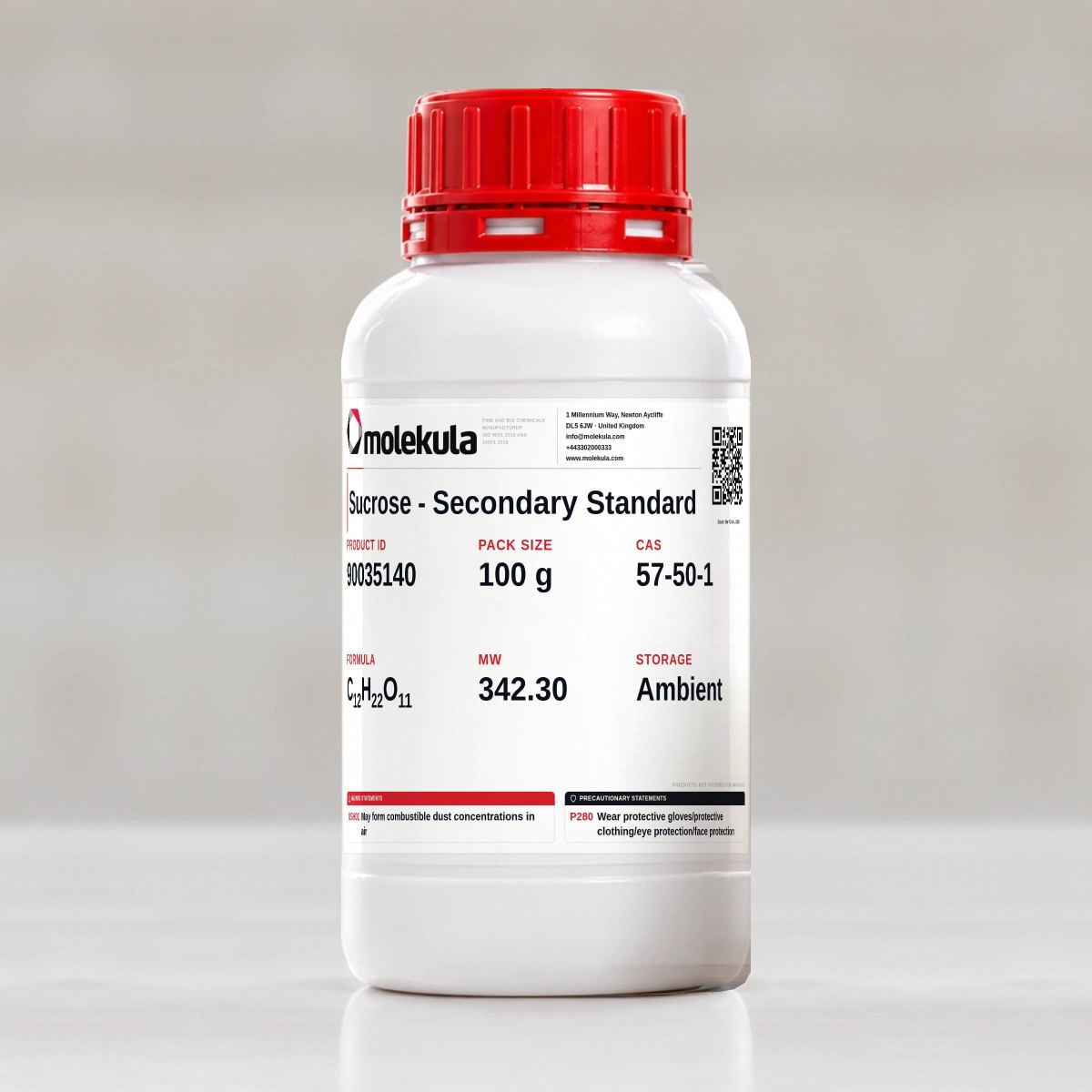 Sucrose - Secondary Standard, 100 g pack