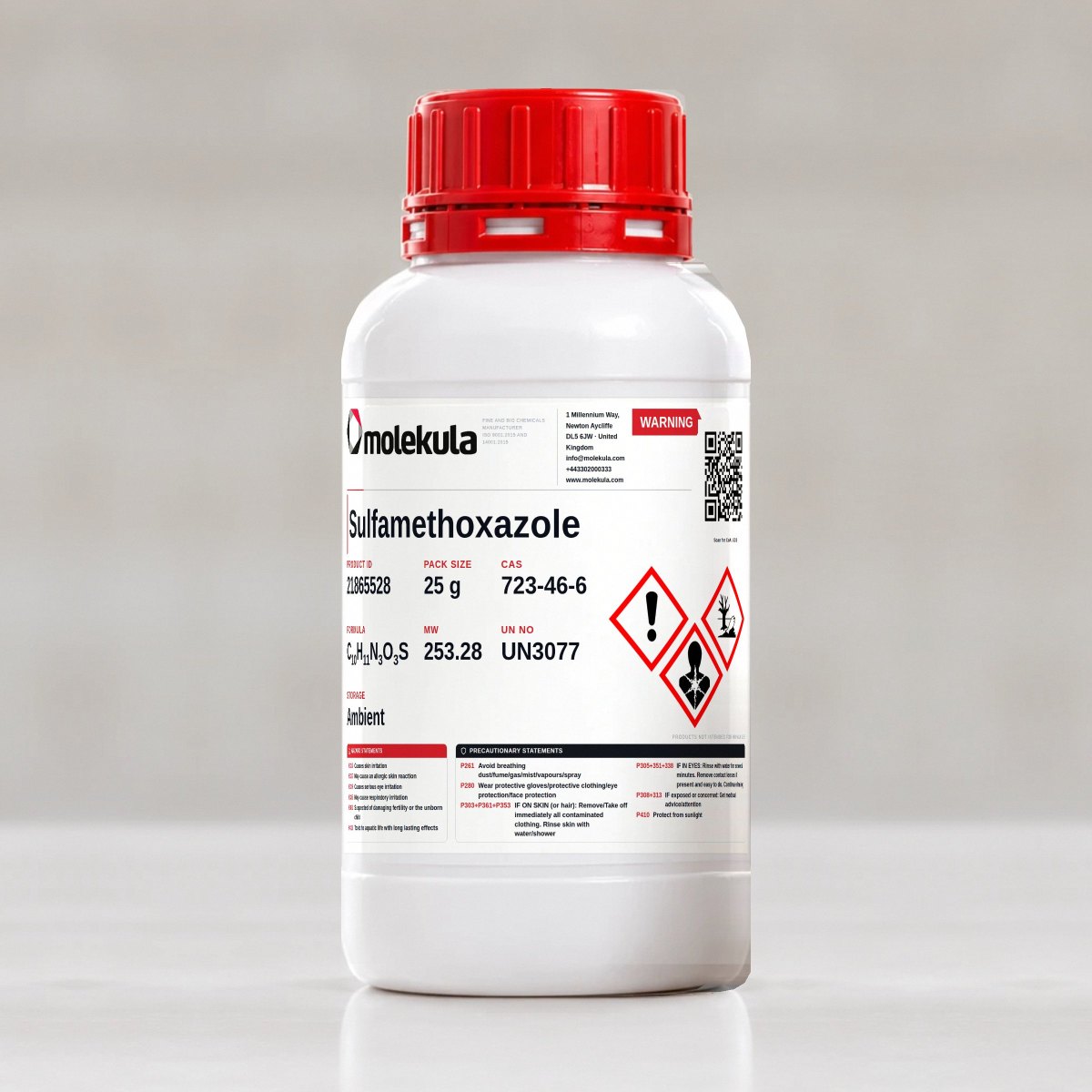 Sulfamethoxazole, 25 g pack