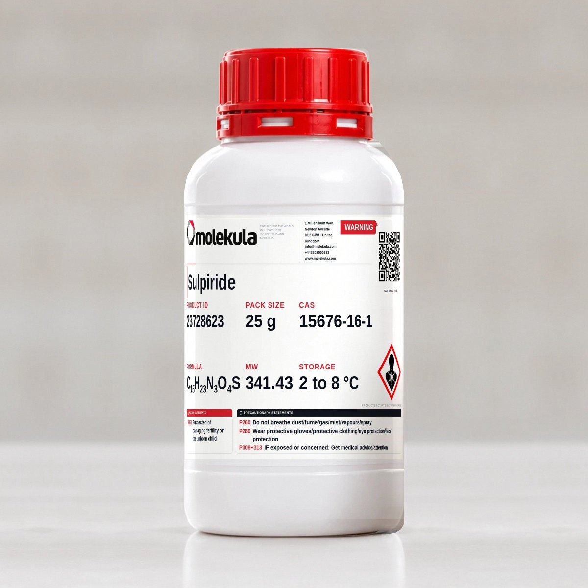 Sulpiride, 25 g pack
