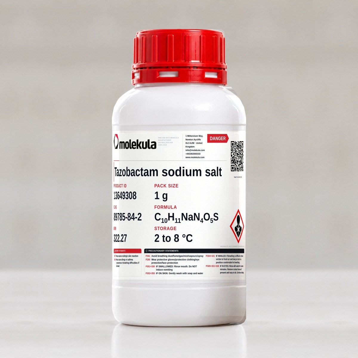 Sale di sodio del tazobactam