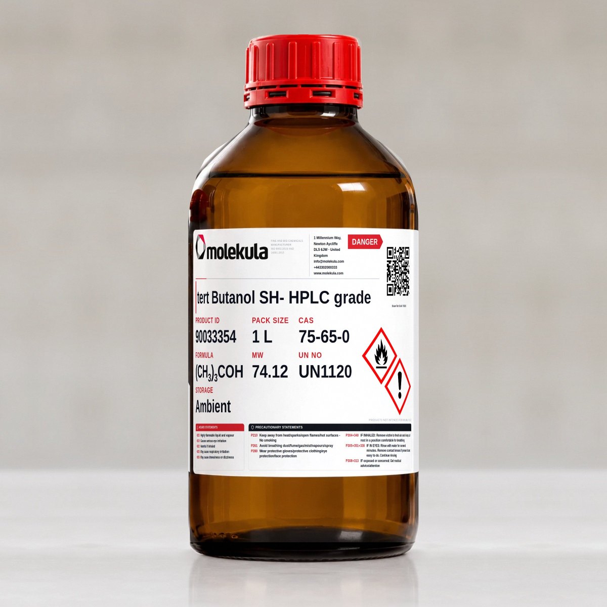 ثنائي ميثيل إيثانول SH - درجة HPLC، عبوة 1 L