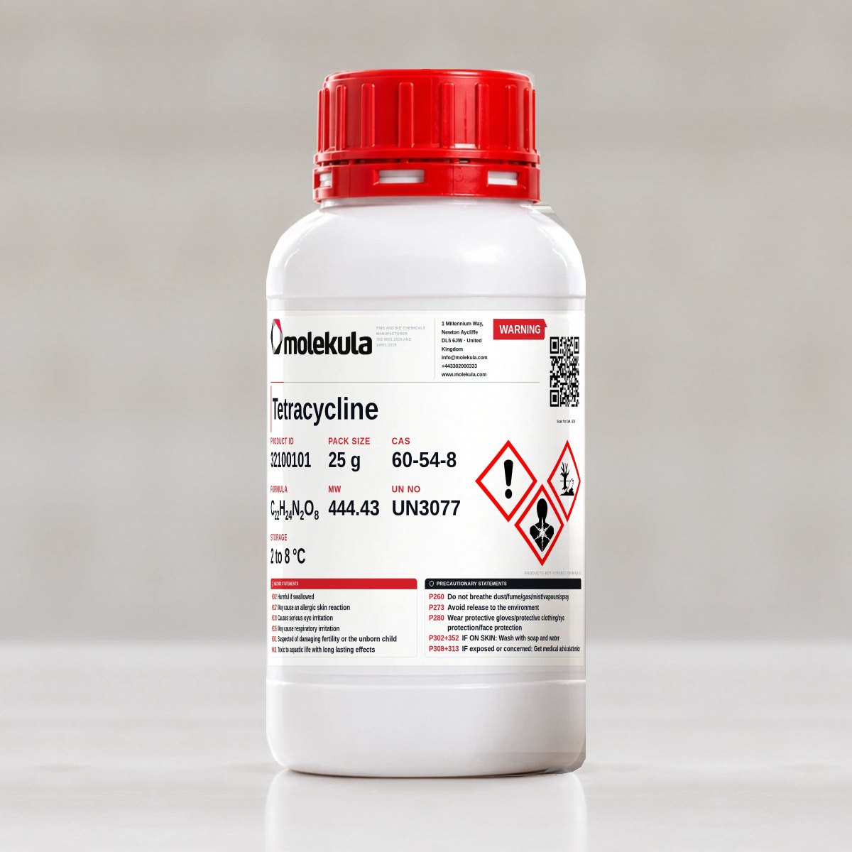 Tetracycline, 25 g pack