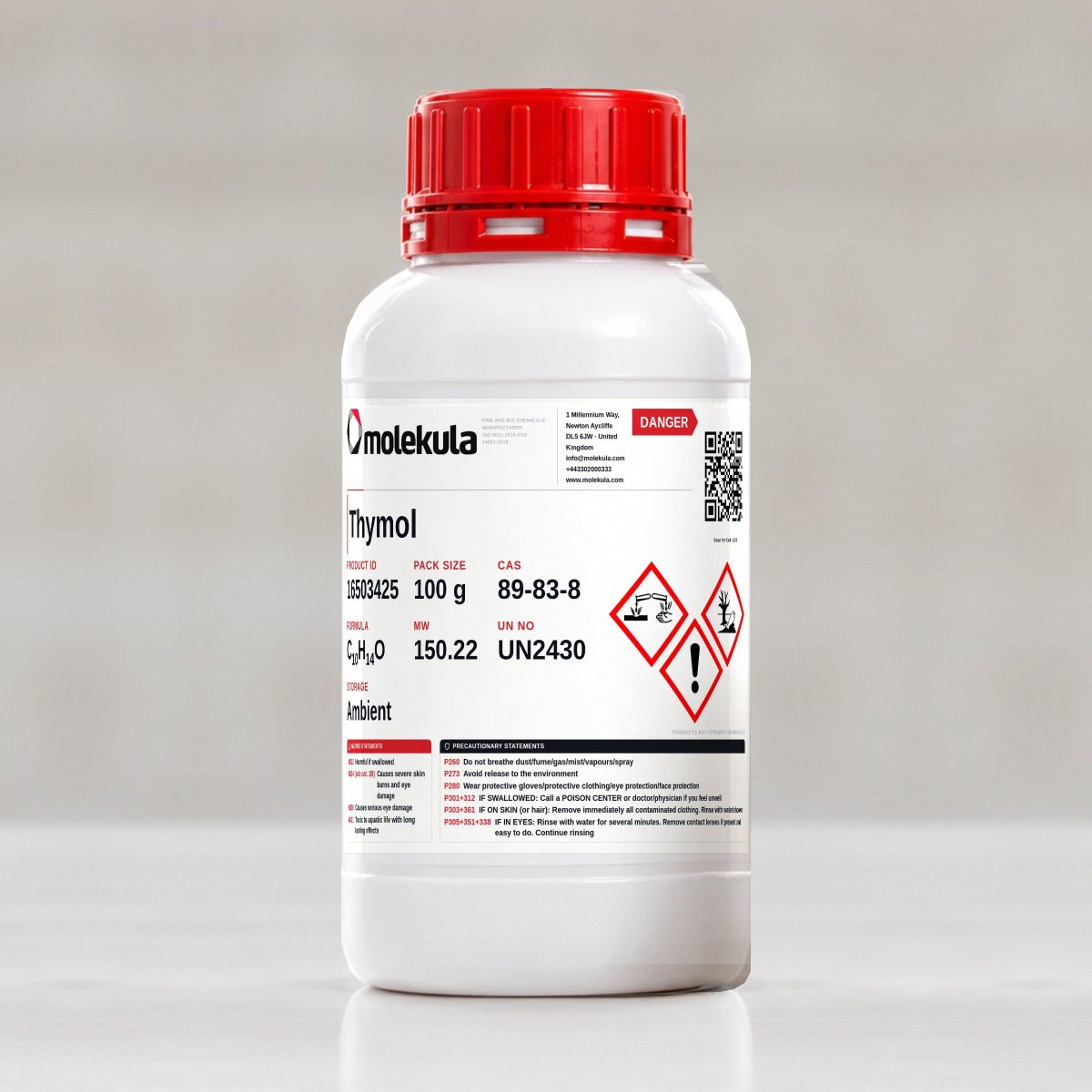 Thymol, 100 g pack