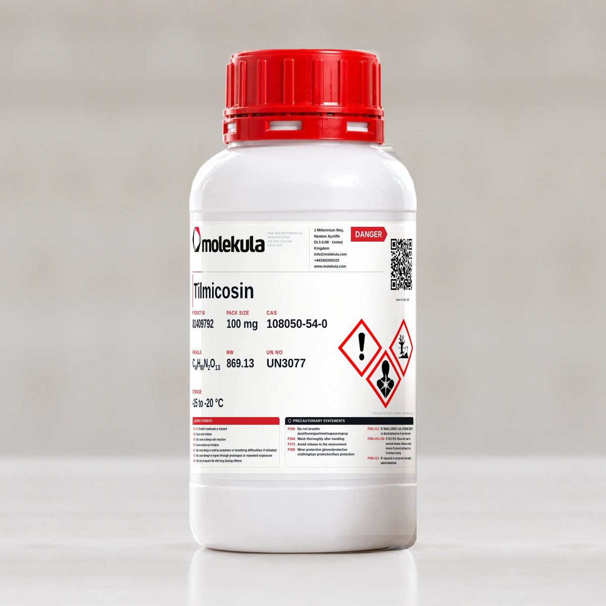 Tilmicosin, 100 mg pack
