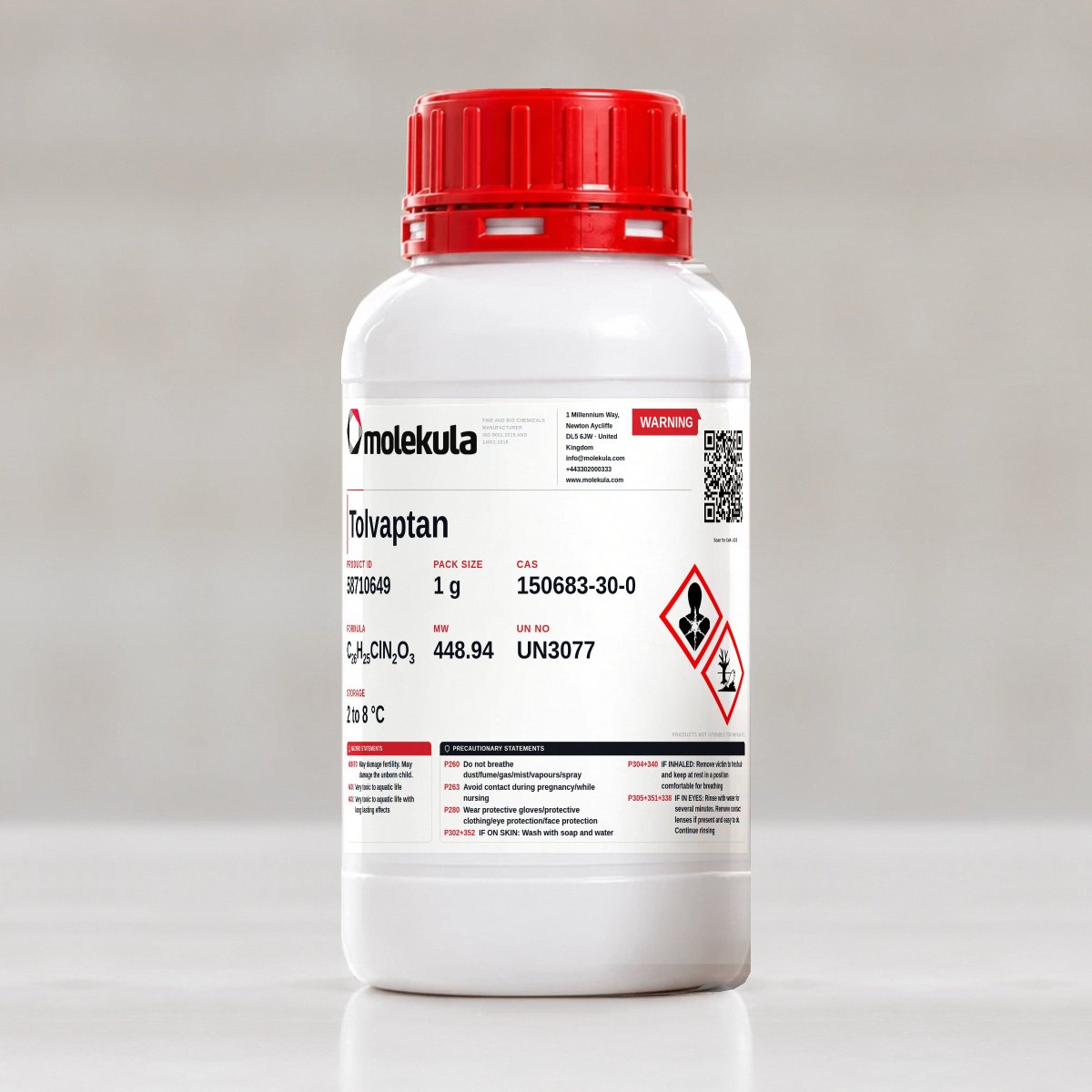 Tolvaptan, 1 g pack