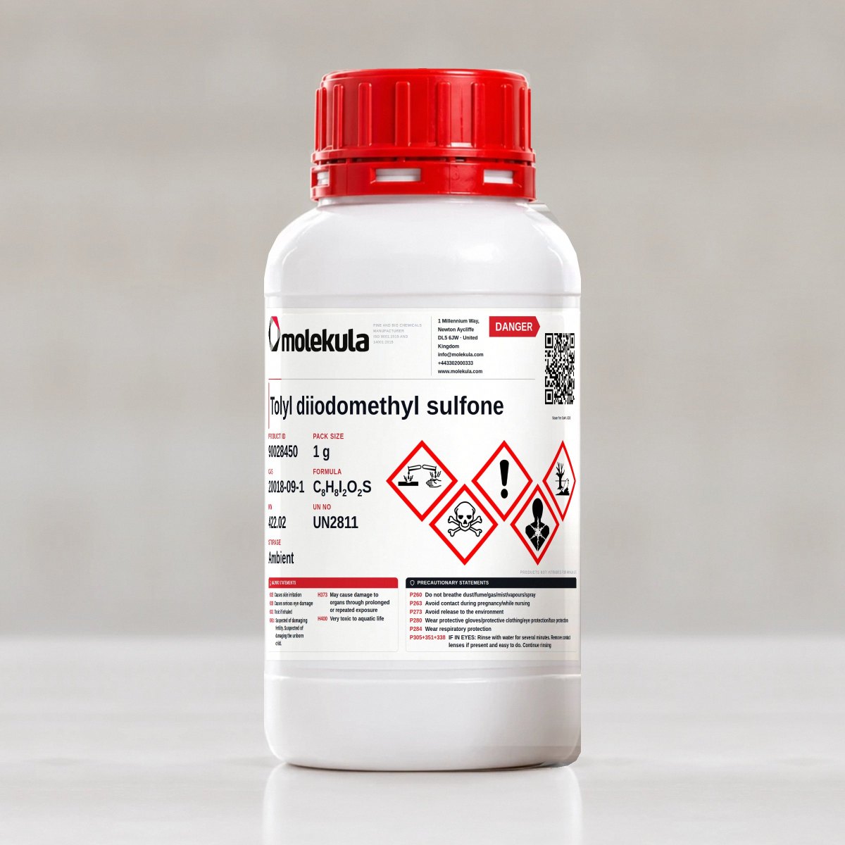 Tolyl diiodomethyl sulfone, 1 g pack