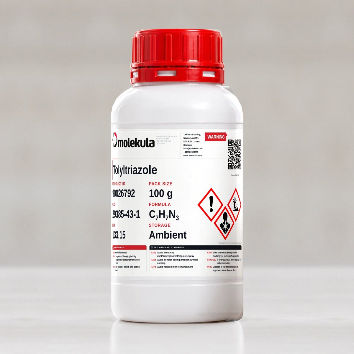 Tolyltriazole, 100 g pack
