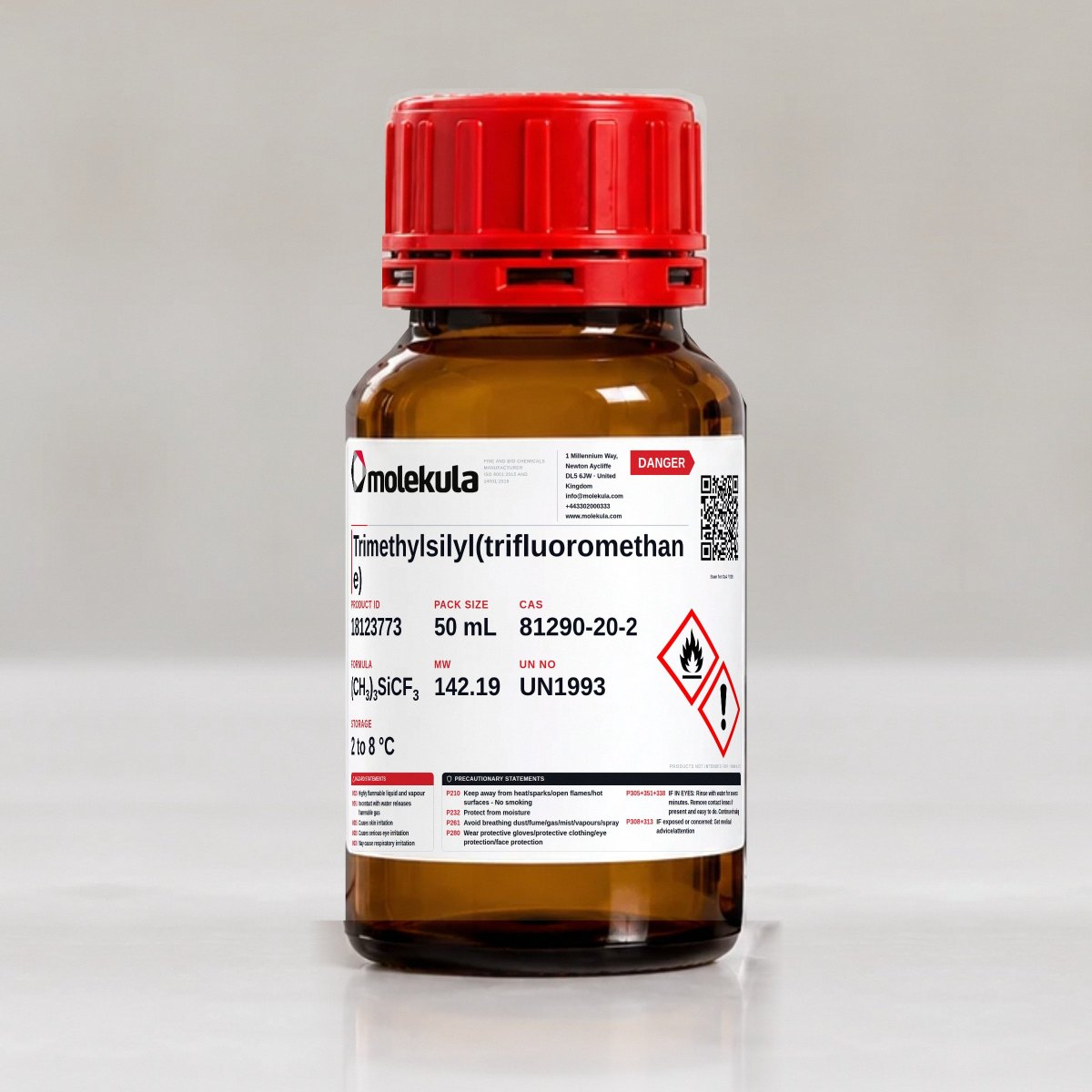 Trimethylsilyl(trifluoromethane), 50 mL pack
