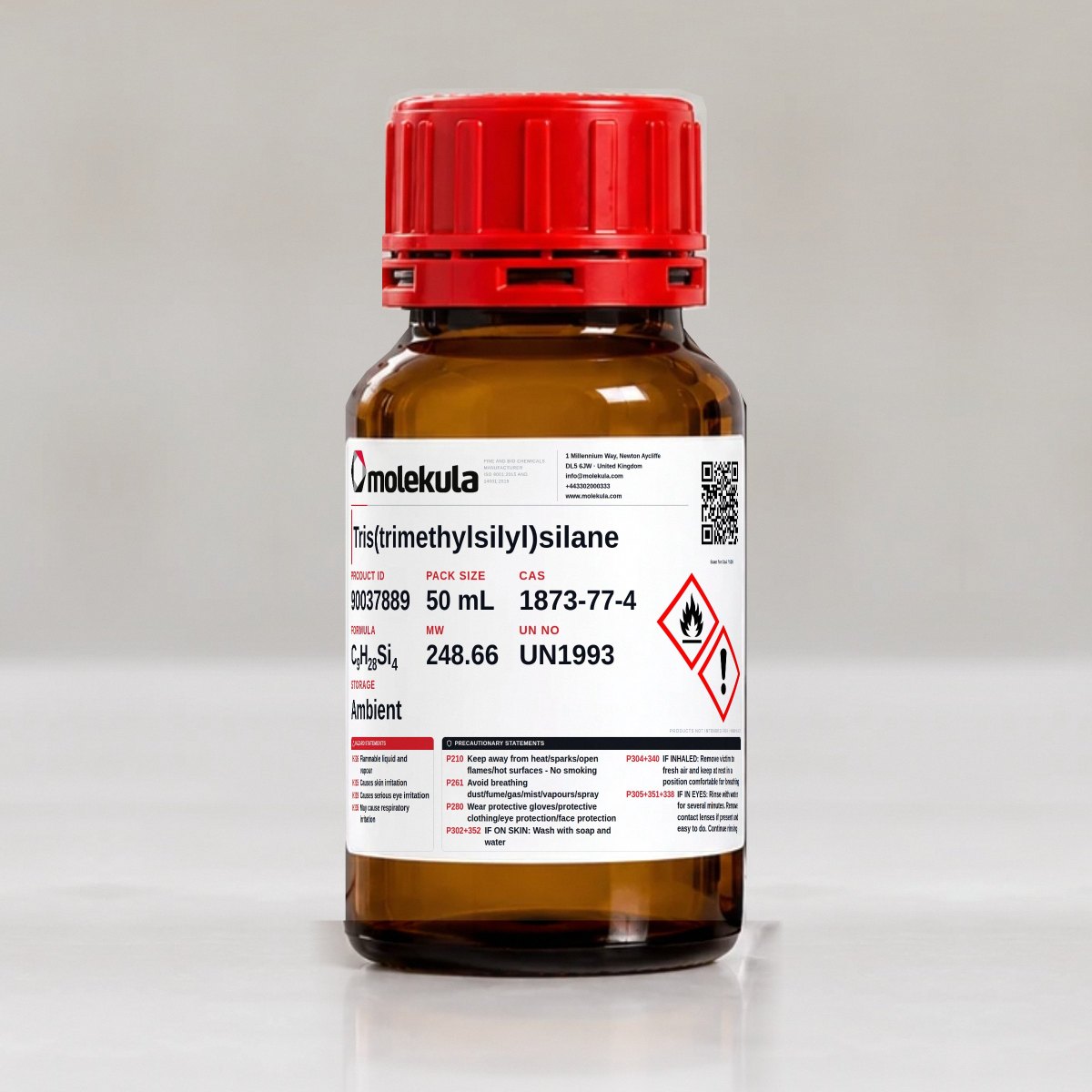 Tris(trimethylsilyl)silane, 50 mL pack