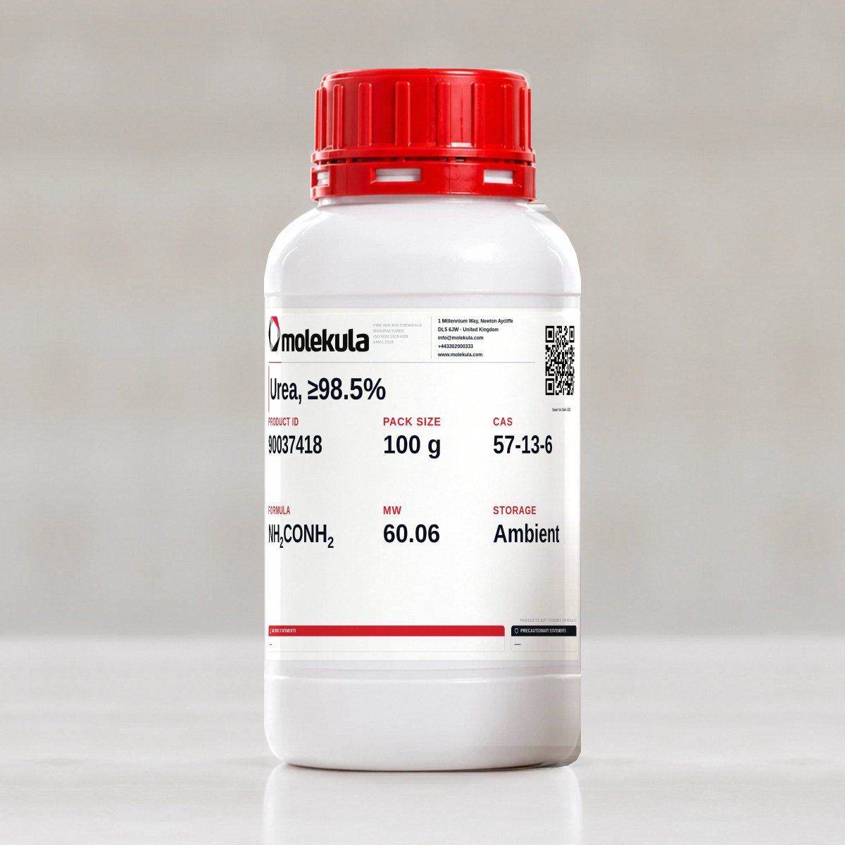 Urea, ≥98.5%, 100 g pack