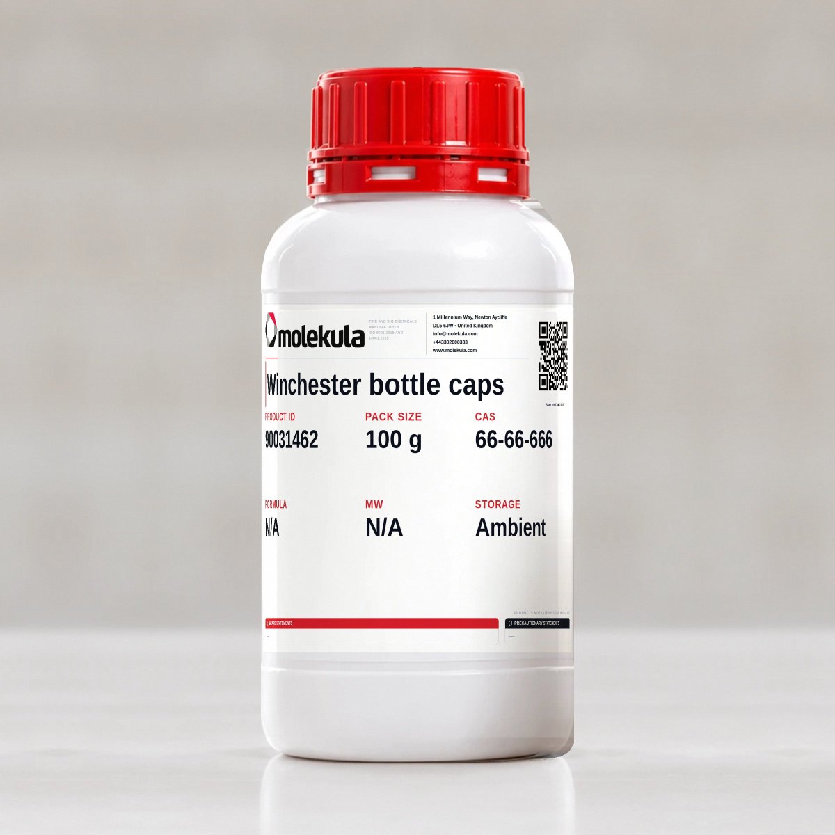 Winchester bottle caps, 100 g pack