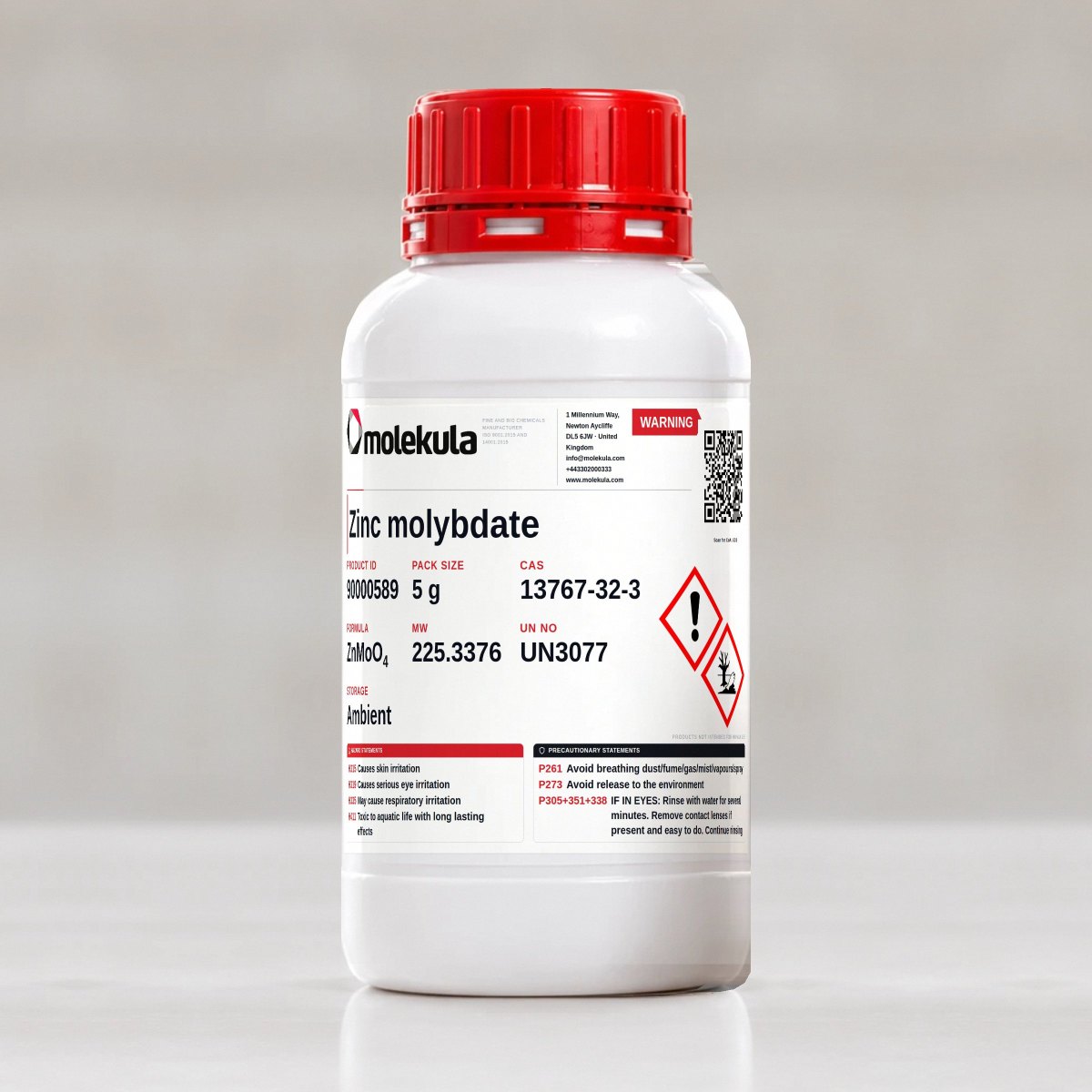 Zinc molybdate, 5 g pack